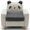 Gymax Kids Dinosaur/Panda/Chick Sofa Wooden Armrest Chair Couch w/ Thick Cushion Beech Legs Gift